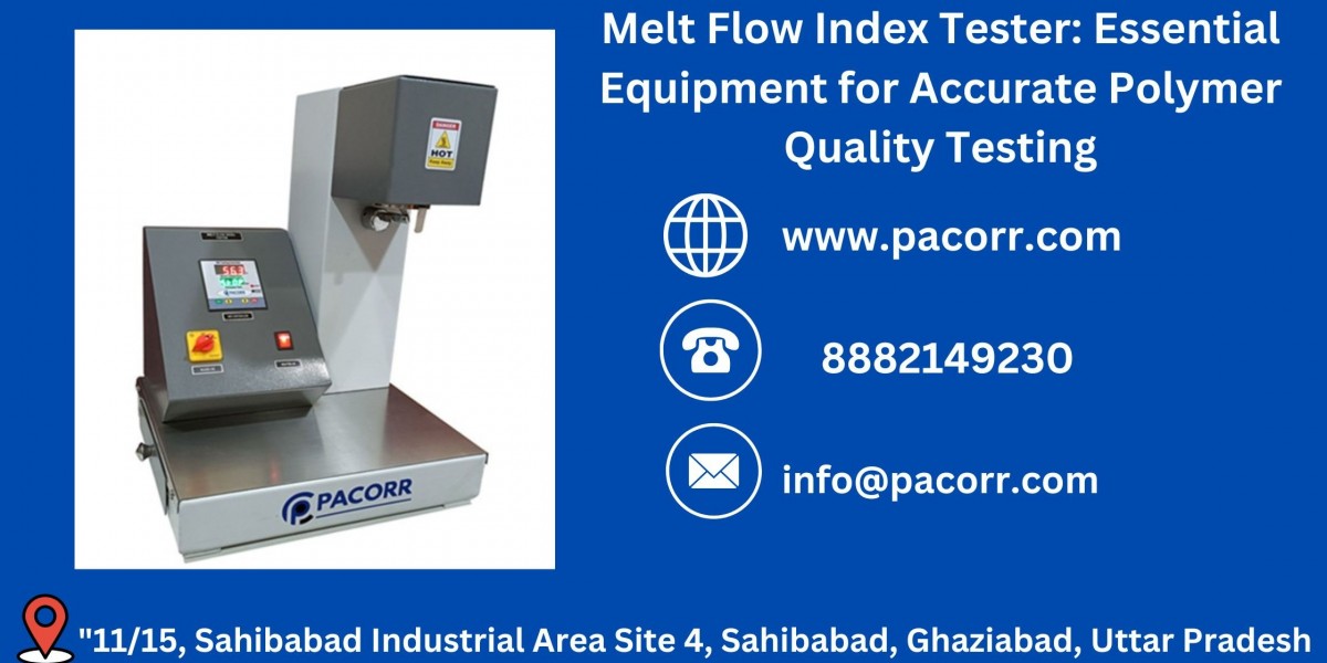 Melt Flow Index Tester: Ensuring Precise Measurement of Polymer Flow Properties