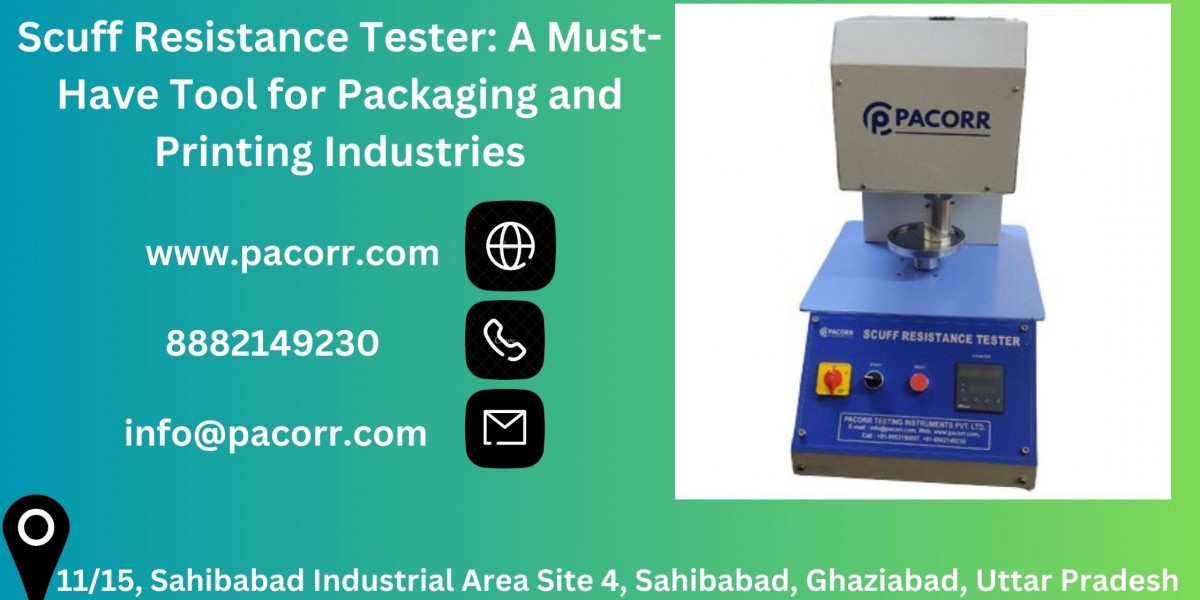 Comprehensive Guide to the Scuff Resistance Tester: Ensuring Superior Packaging Durability and Quality