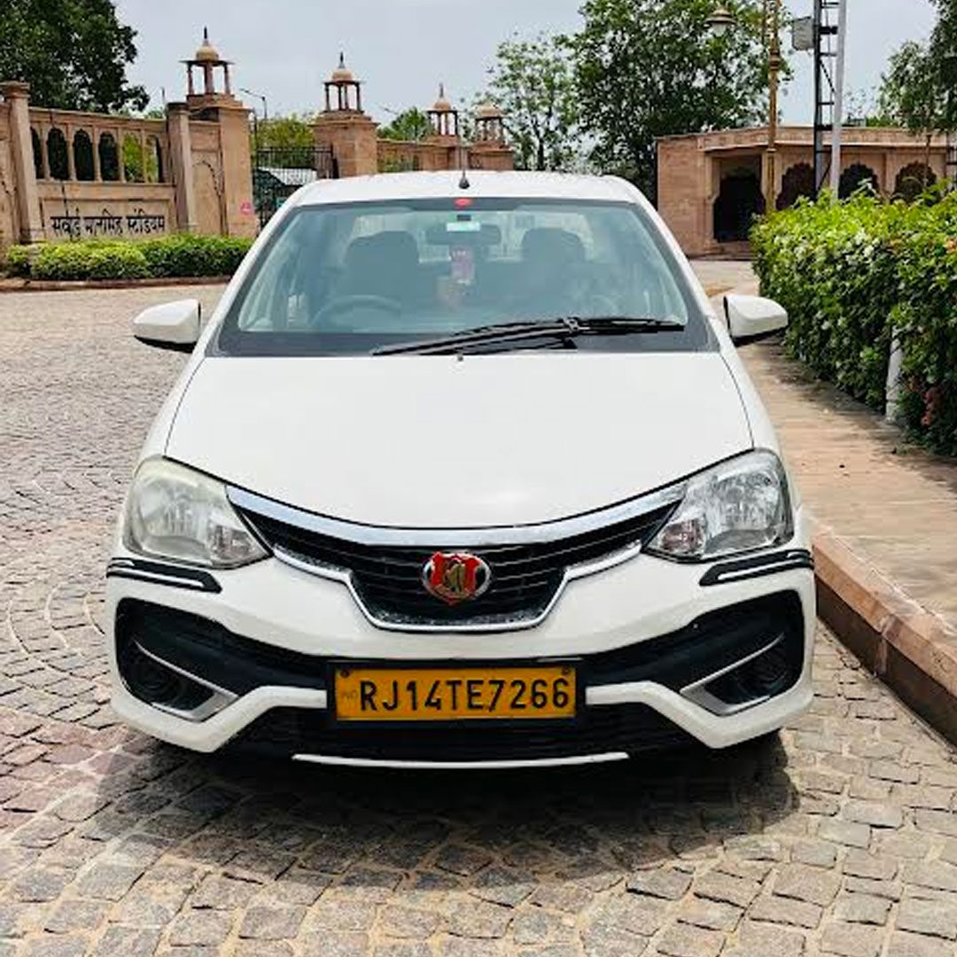 Hire Hire Toyota Etios, Etios Taxi Hire in Jaipur Rajasthan with Driver