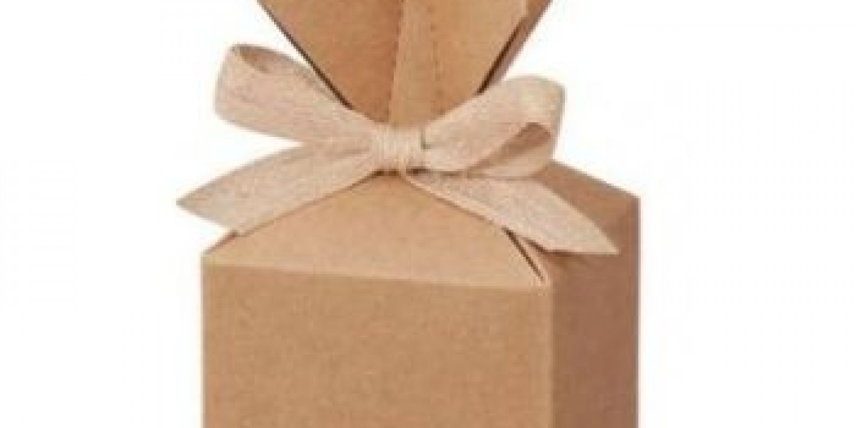 Elevate Your Brand with Kraft Pinstripe Gift Boxes